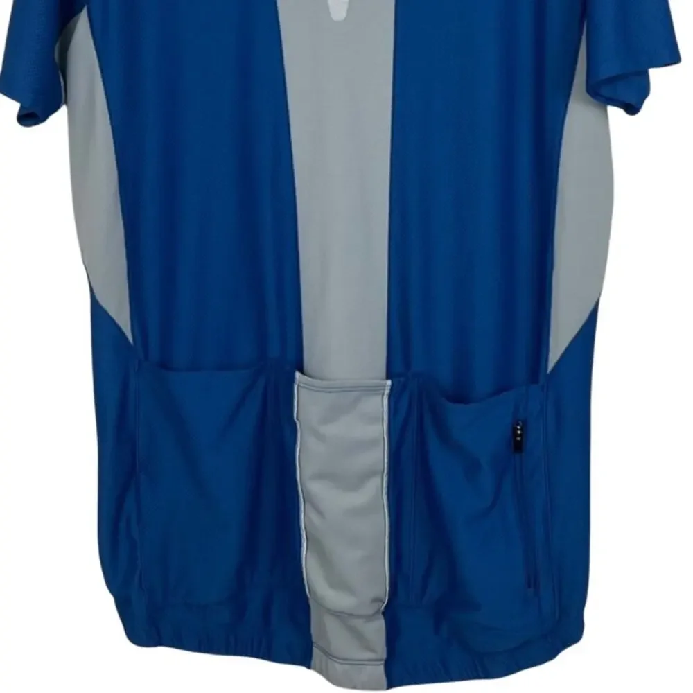 Nike Biking \ Running shirt men’s Large full zip up front